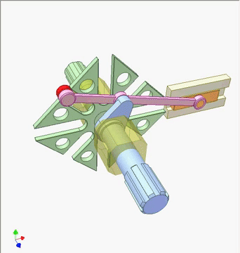 Pin Guided Geneva Drive